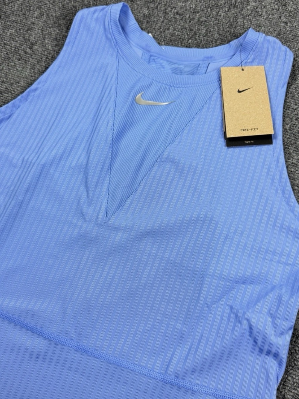 New Nike Court Slam US OPEN Dri-FIT Tennis Dress HJ8296-494 Women's Size XL 0186 - Picture 3 of 7